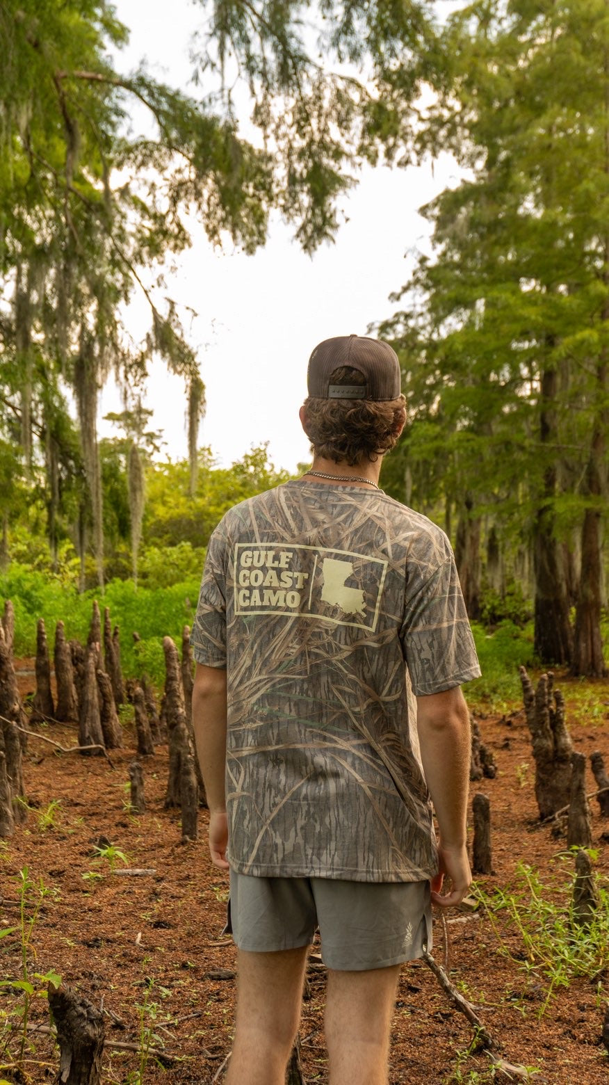 Bottom land shadow grass Tee